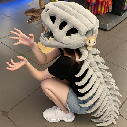 DinoBones™ – Realistisch Dino Skelet Kostuum – Fantasierijk Verkleedspel