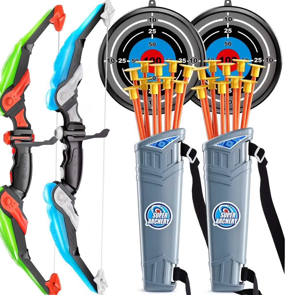 ArrowSpark™ – Kinder Boogschietset met Zuignappen – Veilig &amp; Educatief Spel