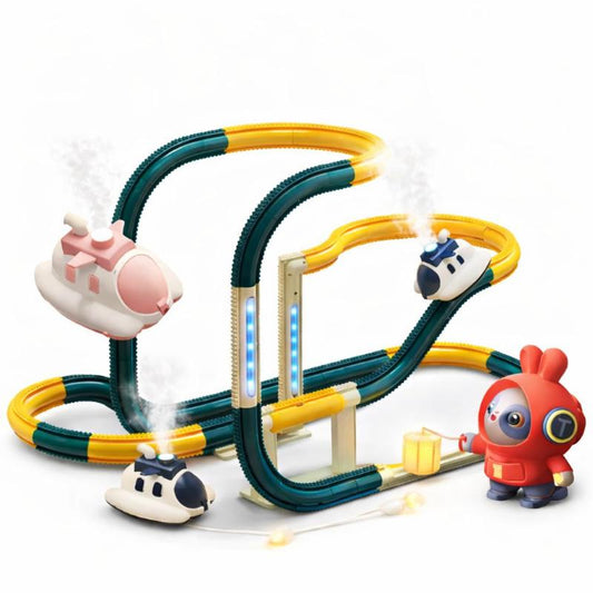 SteamOrbit™ – Roterende Stoomtrein Speelset – Creatief Avonturenspel