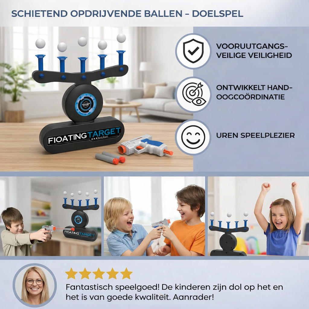 FloatStrike™ – Zwevende Doelbal Game – Actief Precisiespel