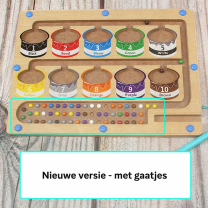 MagnaTrail™ – Montessori Magnetisch Doolhof – Educatief Motoriekspel