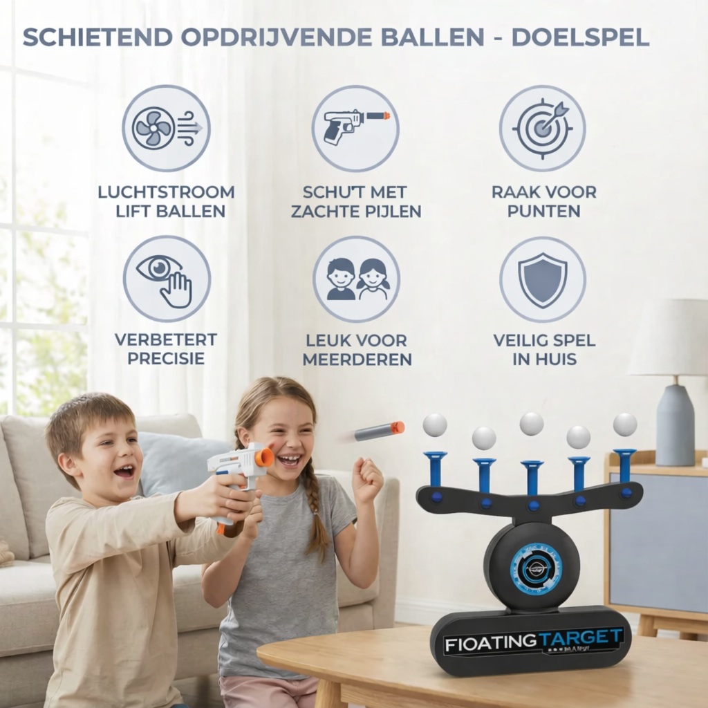 FloatStrike™ – Zwevende Doelbal Game – Actief Precisiespel
