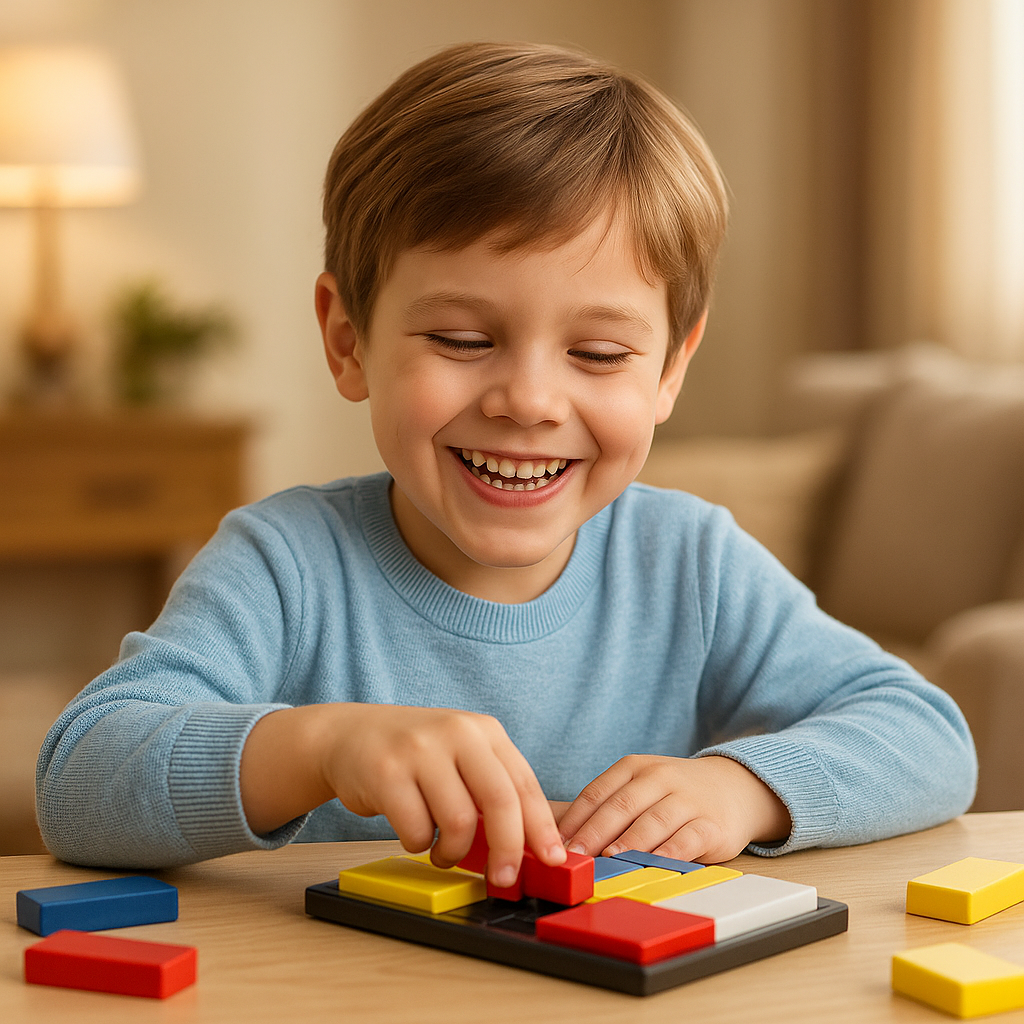 ShapeCraft™ – Creatieve Geometrische Blokkenpuzzel – Educatief Speelgoed Kinderen