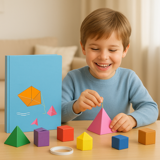 GeoBuild™ – Interactief Geometrie Leerboek – Educatief Knutselpakket Kinderen