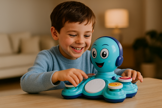 RhythmReef™ – Kleurrijke Muziek Octopus – Muziek Speelgoed Kinderen