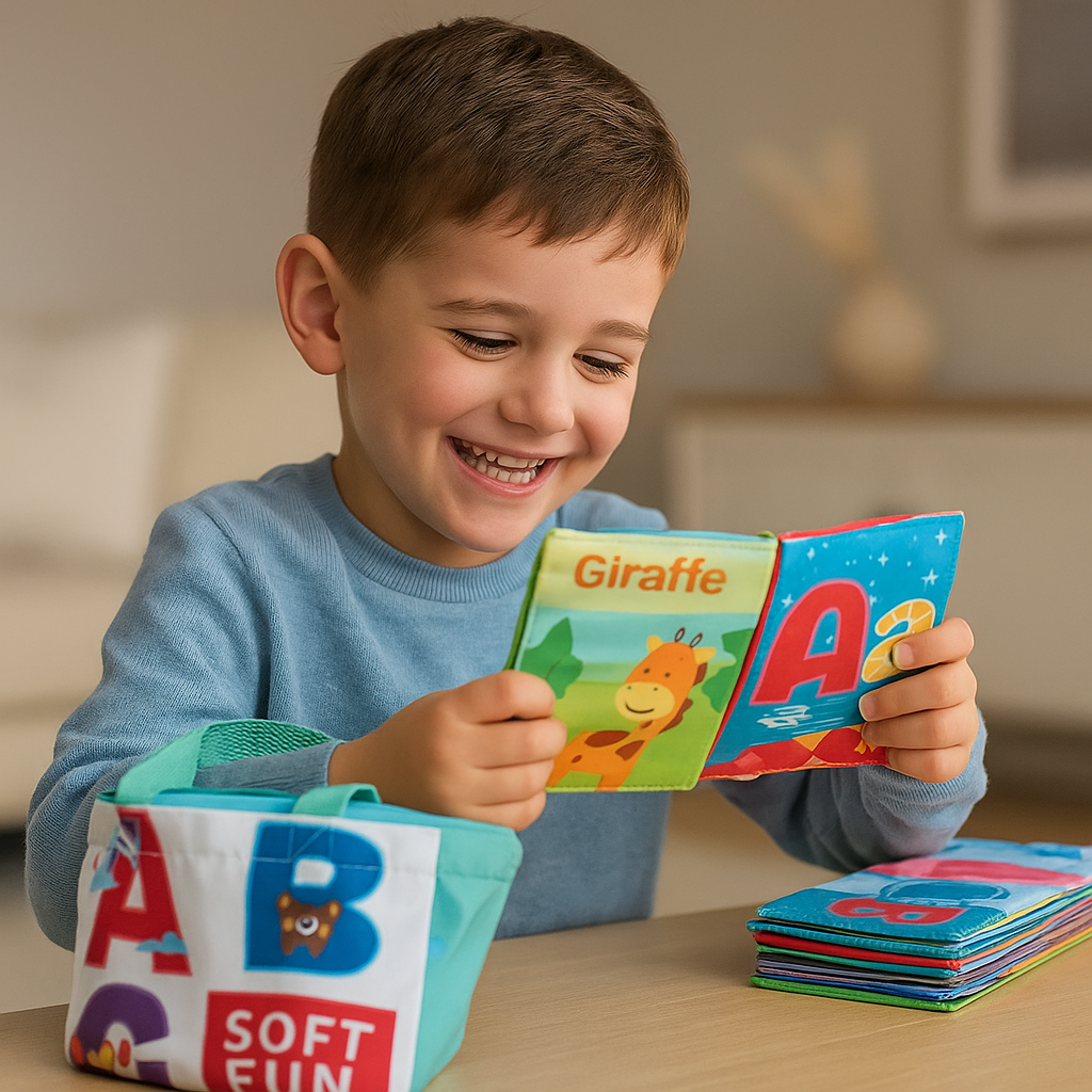 ReadiTales™ – Zachte Educatieve Leerboekjes – Ontwikkelboek voor Baby’s