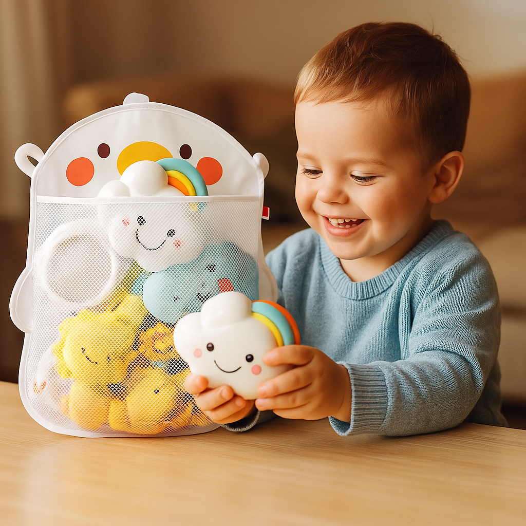 DuckTidy™ – Cartoon Opbergzak voor in Bad – Speelgoed Organizer Kinderen