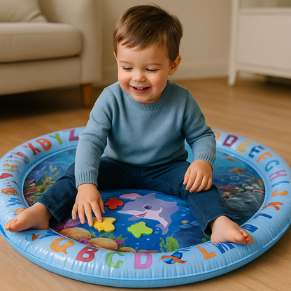 AquaTots™ – Sensorische Watermat voor Baby’s – Ontwikkelend Speelkleed