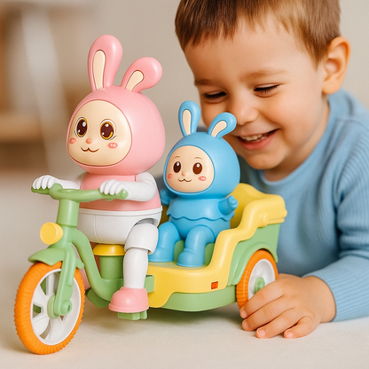 HoppiRiders™ – Muzikale Fietsende Konijntjes – Interactief Speelgoed voor Kinderen