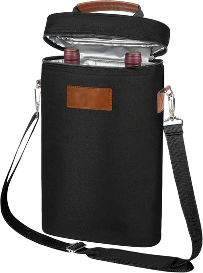 Ciel Wine Tote - Geïsoleerd, Geschikt voor 2 Flessen 0