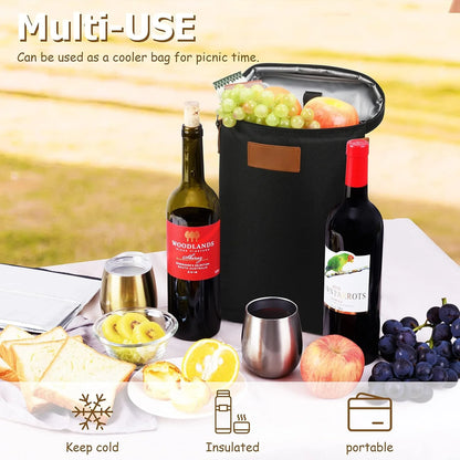 Ciel Wine Tote - Geïsoleerd, Geschikt voor 2 Flessen 1