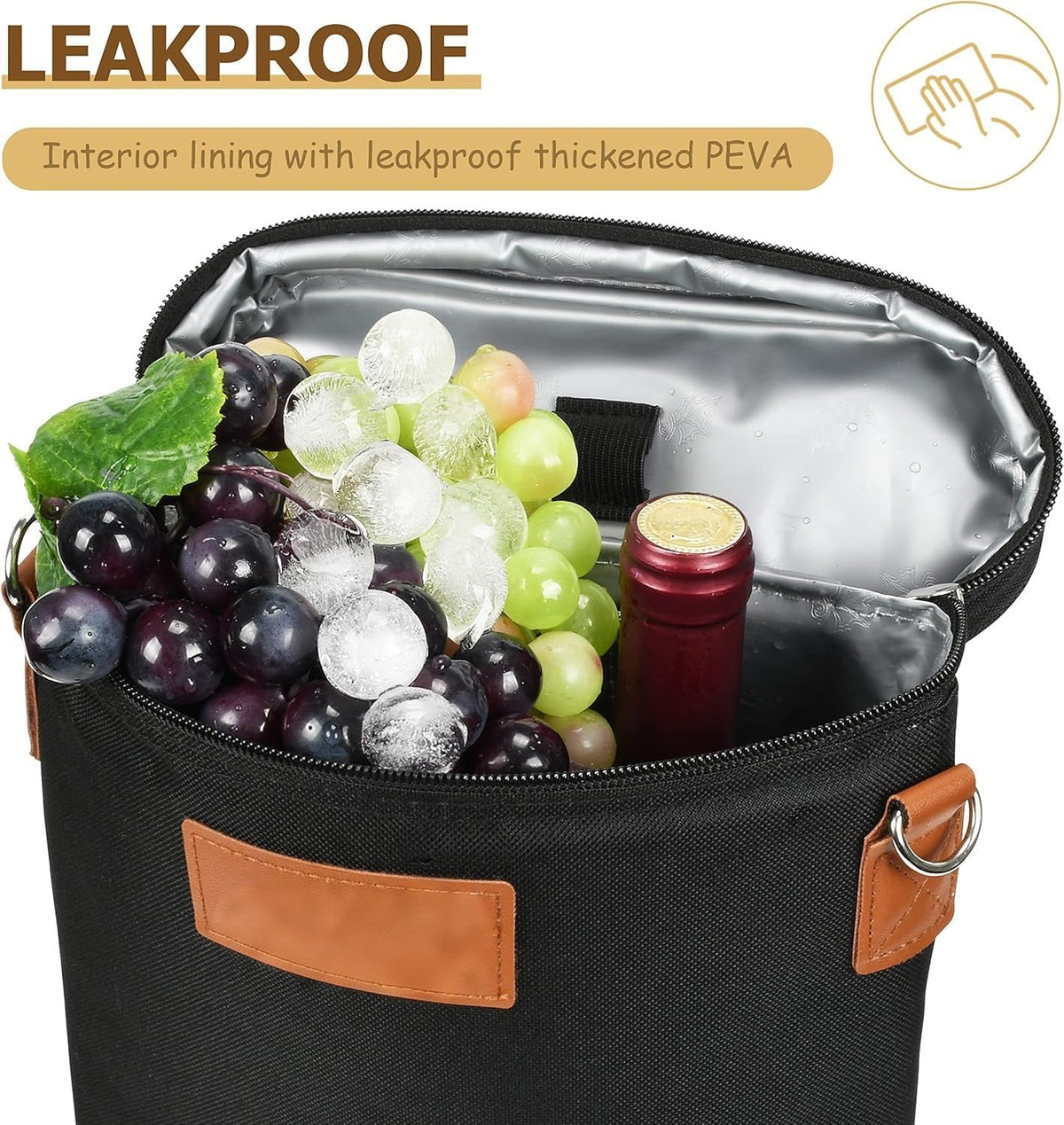 Ciel Wine Tote - Geïsoleerd, Geschikt voor 2 Flessen 2