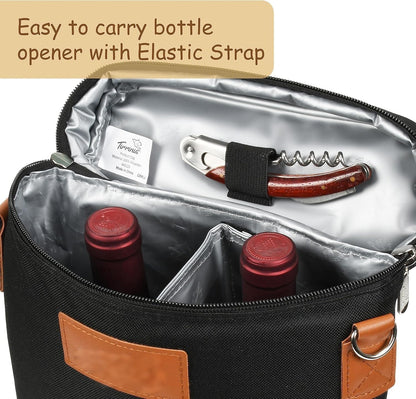 Ciel Wine Tote - Geïsoleerd, Geschikt voor 2 Flessen 6