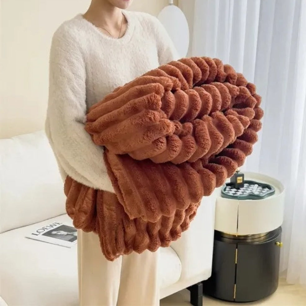 Cielo Fleece Deken - Pluche, Vier-Seizoenen Warmte 9