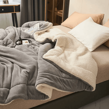 SnugBlanket™ – Zachte Fleece Plaid – Warme Woondeken
