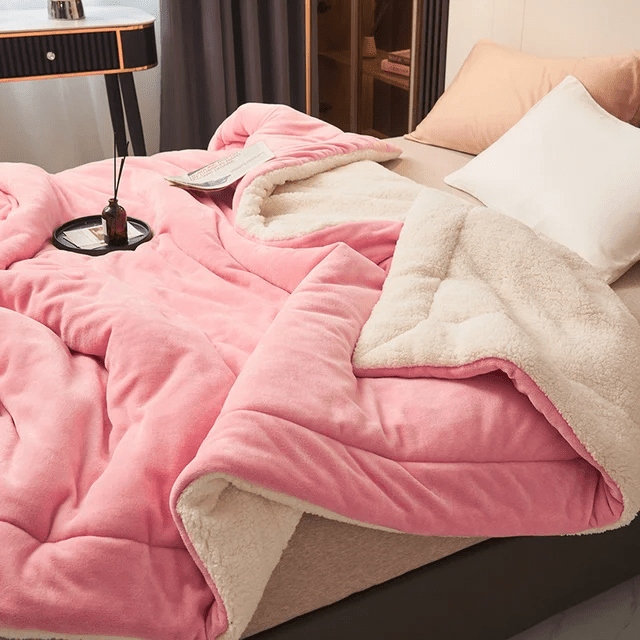 SnugBlanket™ – Zachte Fleece Plaid – Warme Woondeken