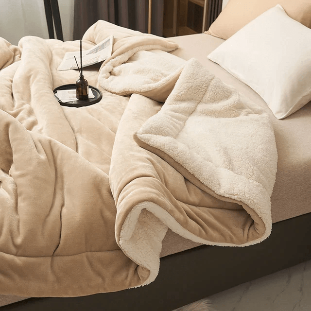SnugBlanket™ – Zachte Fleece Plaid – Warme Woondeken