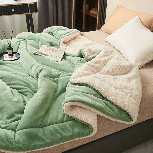 SnugBlanket™ – Zachte Fleece Plaid – Warme Woondeken