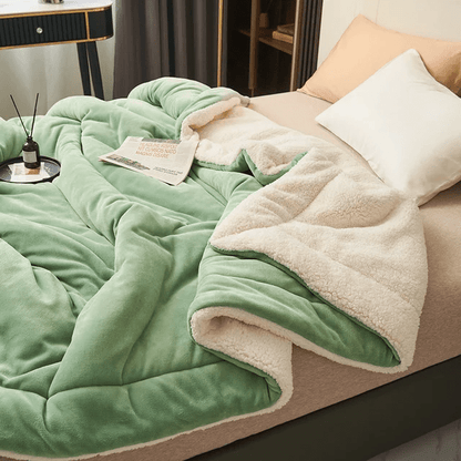 SnugBlanket™ – Zachte Fleece Plaid – Warme Woondeken