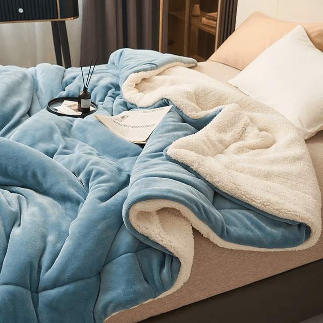 SnugBlanket™ – Zachte Fleece Plaid – Warme Woondeken
