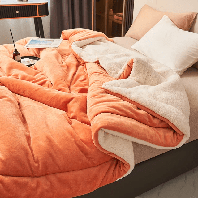SnugBlanket™ – Zachte Fleece Plaid – Warme Woondeken