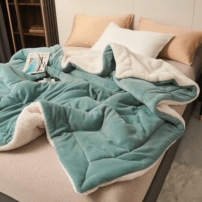 SnugBlanket™ – Zachte Fleece Plaid – Warme Woondeken