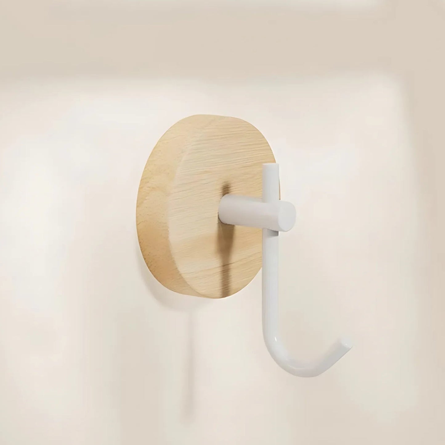 Ciro Muurhaak - Houten, Zelfklevend Ronde Design 6