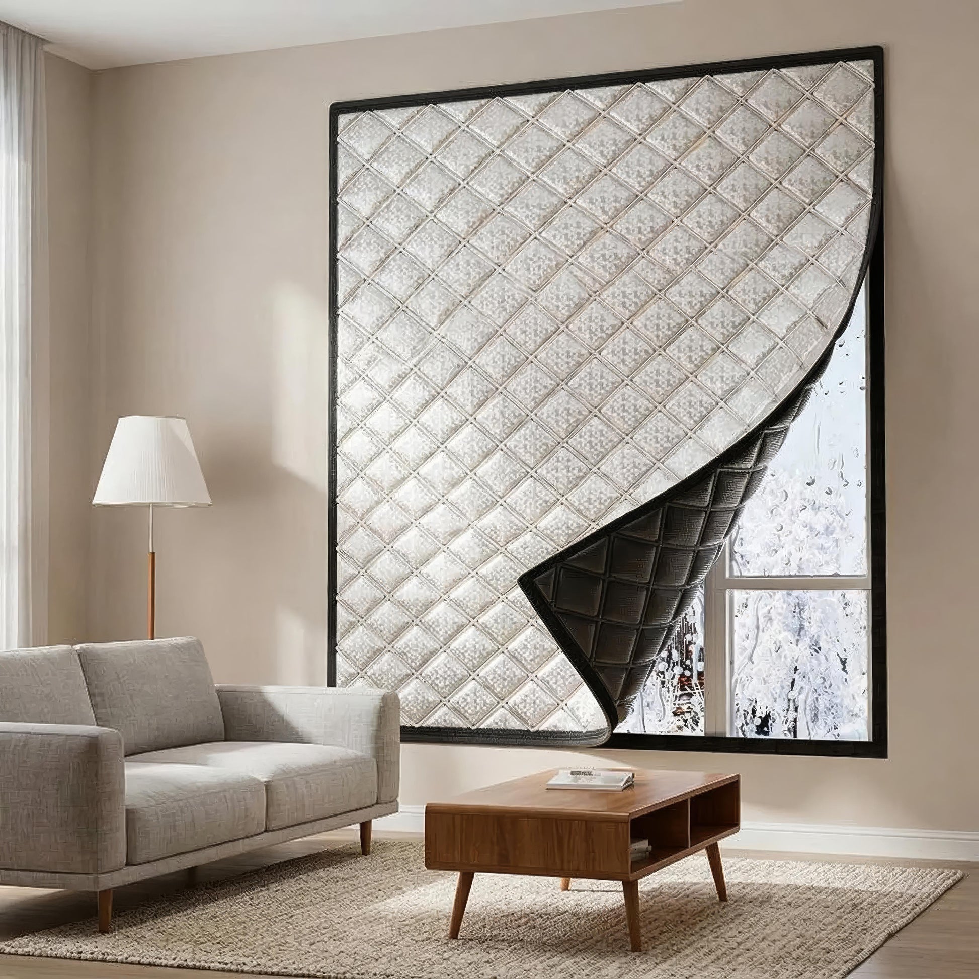 Clever Thermisch Gordijn - Dicht Polyester, Sterke Zonwering 1