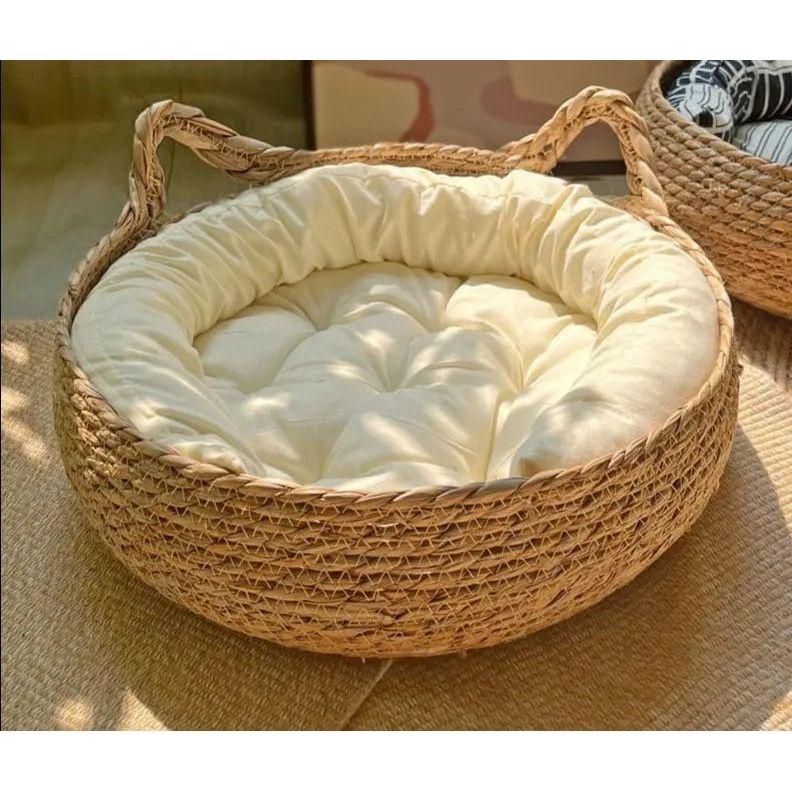CloudNest Kattenmand - Superzacht Pluche, Verhoogde Randen voor Extra Comfort 1