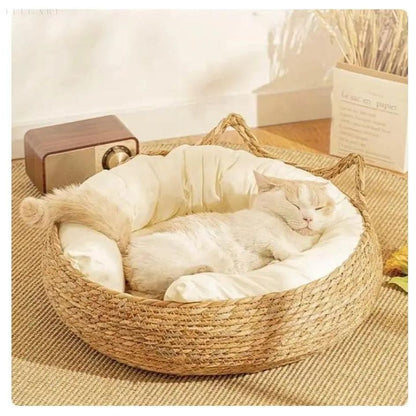 CloudNest Kattenmand - Superzacht Pluche, Verhoogde Randen voor Extra Comfort 2