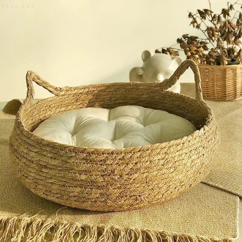 CloudNest Kattenmand - Superzacht Pluche, Verhoogde Randen voor Extra Comfort 4