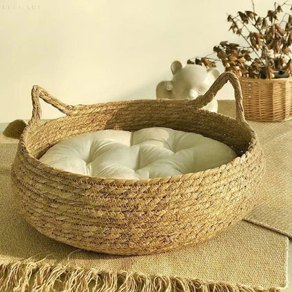 CloudNest Kattenmand - Superzacht Pluche, Verhoogde Randen voor Extra Comfort 4