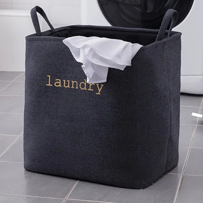 CosyCube Wasmand - Lichtgewicht Opvouwbaar Stofdesign met Stevige Handvatten 1