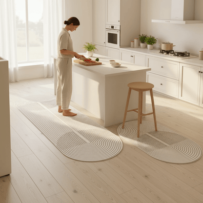 Culinaire Comfort Keukenmat - Antislip Ergonomisch Design, Ondersteunend en Stijlvol 1