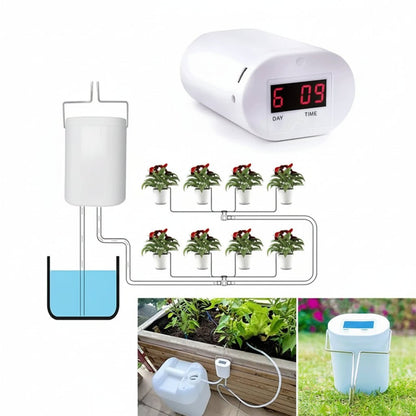 PlantPulse™ – Slim Automatisch Bewateringssysteem – Kamerplanten Druppel Irrigatie