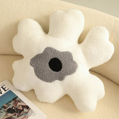 Daisy Doodle Sierkussen - Zacht Pluche, Bloemenmotief voor Kussens Bank 6