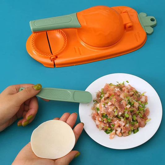 Dalia Dumpling Press - Voedselveilig Polymeer, 2-in-1 Functie 0