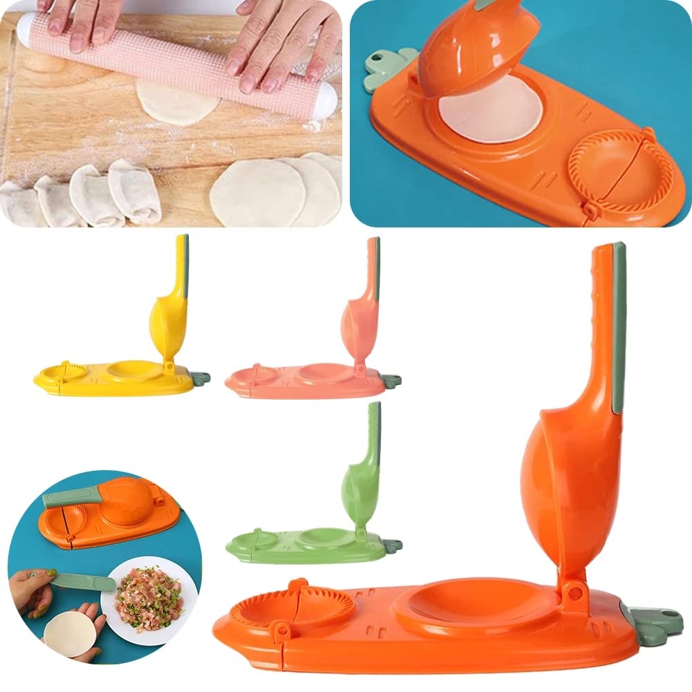 Dalia Dumpling Press - Voedselveilig Polymeer, 2-in-1 Functie 3