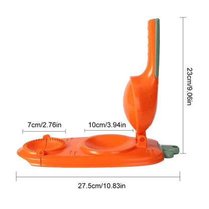 Dalia Dumpling Press - Voedselveilig Polymeer, 2-in-1 Functie 5