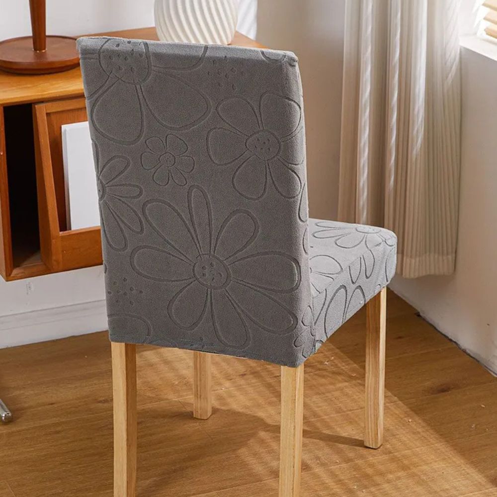 Dalia Eetkamerstoelhoes - Microvezel Stretch, Strakke Pasvorm 3