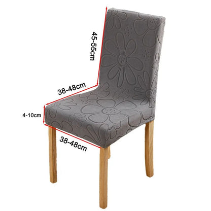 Dalia Eetkamerstoelhoes - Microvezel Stretch, Strakke Pasvorm 8