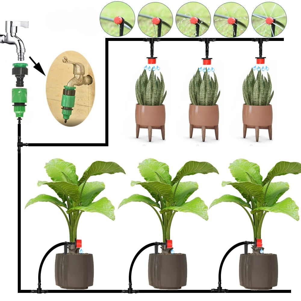 Daro Druppelirrigatiesysteem - Automatische Timer, Waterbesparend 1