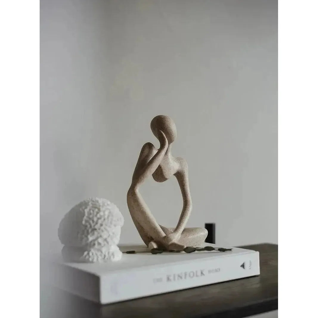 Daxen Abstract Sculpture - Handgemaakt Hars, Uniek Design 0