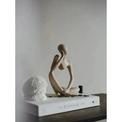 Daxen Abstract Sculpture - Handgemaakt Hars, Uniek Design 0
