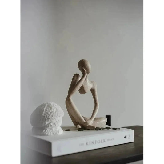 Daxen Abstract Sculpture - Handgemaakt Hars, Uniek Design 0