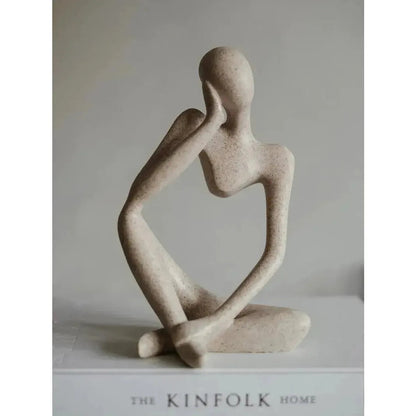 Daxen Abstract Sculpture - Handgemaakt Hars, Uniek Design 1