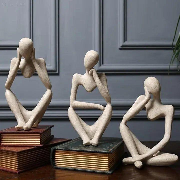 Daxen Abstract Sculpture - Handgemaakt Hars, Uniek Design 4
