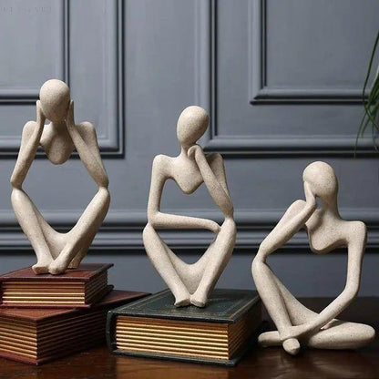 Daxen Abstract Sculpture - Handgemaakt Hars, Uniek Design 4