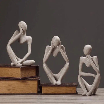 Daxen Abstract Sculpture - Handgemaakt Hars, Uniek Design 5