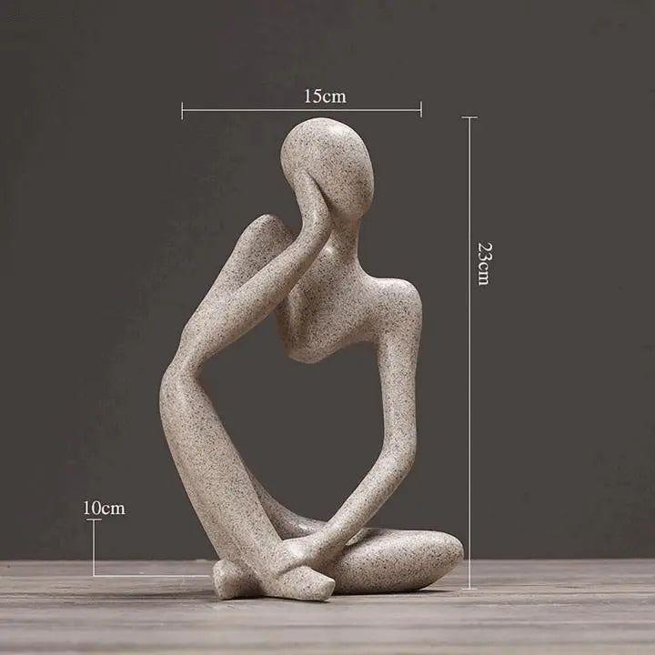 Daxen Abstract Sculpture - Handgemaakt Hars, Uniek Design 6